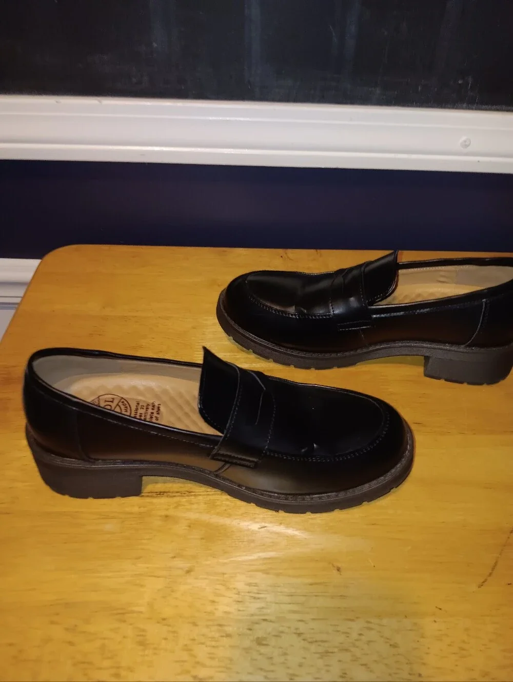 MZDL Meizudongli Leather Loafers Size 8.5